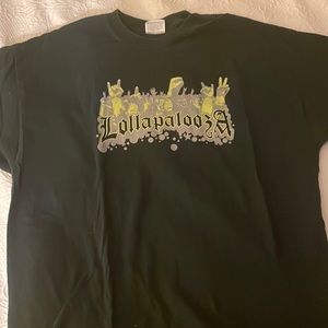Lallapalooza concert tee